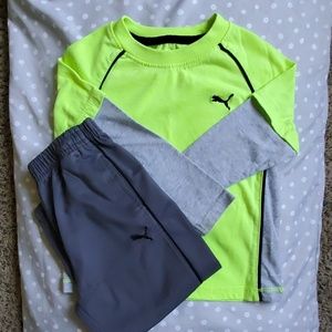 Toddler Boys Puma 2 Piece Set